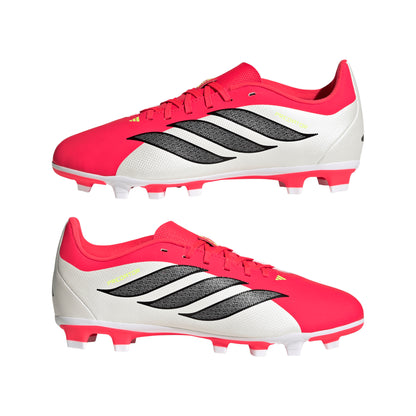Adidas Predator Club Firm Ground / Multi Ground Football Boots Kids - Red/Black/White