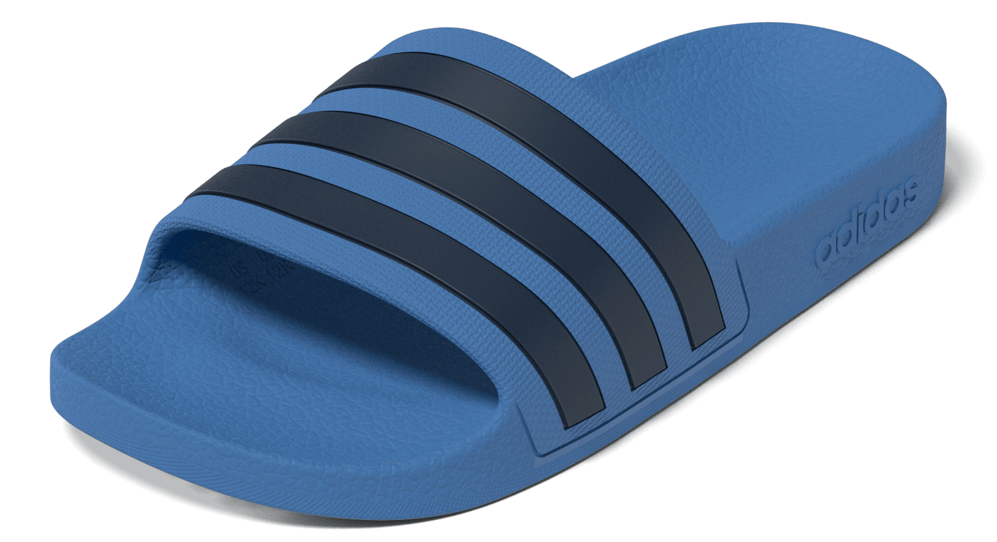 Adidas Adilette Aqua Slides Kids - Ray Blue/Dark Blue
