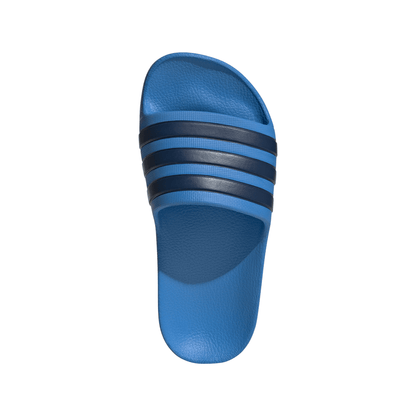 Adidas Adilette Aqua Slides Kids - Ray Blue/Dark Blue