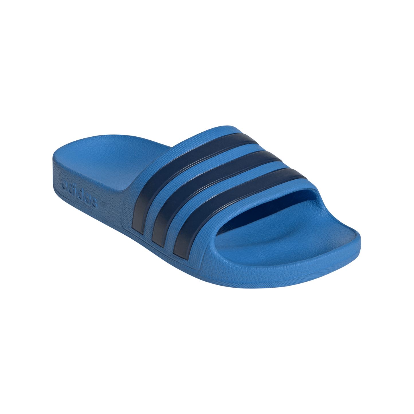 Adidas Adilette Aqua Slides Kids - Ray Blue/Dark Blue