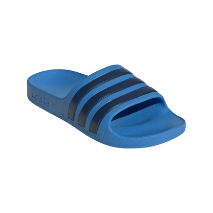 Adidas Adilette Aqua Slides Kids - Ray Blue/Dark Blue