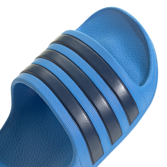 Adidas Adilette Aqua Slides Kids - Ray Blue/Dark Blue