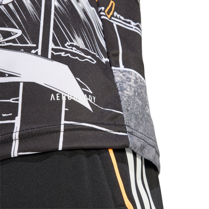 Adidas Mens All Blacks Marvel Captains Run Jersey