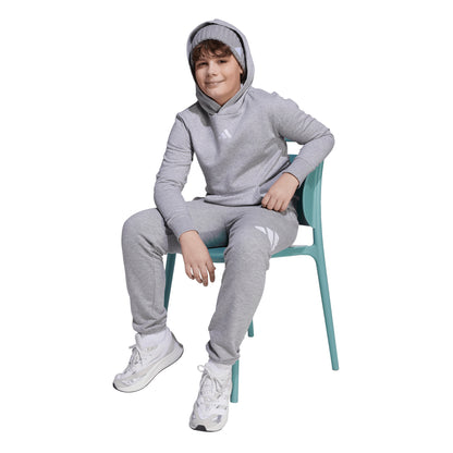 Adidas Kids Essentials Hoodie - Grey Heather