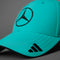 Adidas MERCEDES - AMG PETRONAS FORMULA ONE TEAM DRIVER CAP - Semi Mint Rush/Black