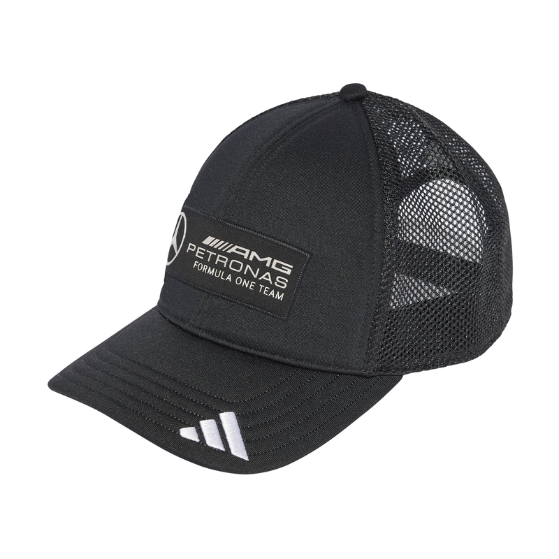 Adidas MERCEDES - AMG PETRONAS FORMULA ONE TEAM SNAPBACK LOGO TRUCKER CAP