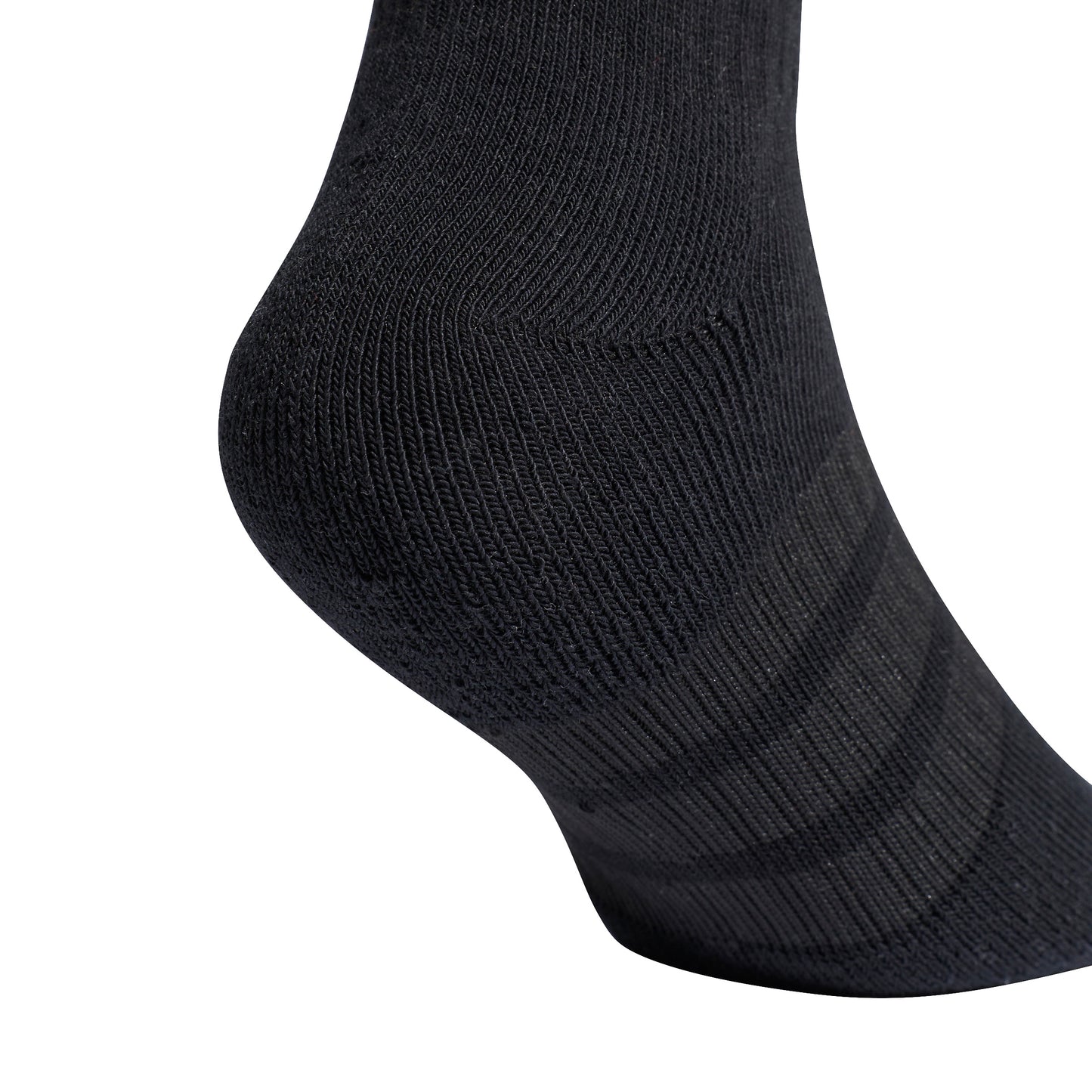 Adidas Kids Cushioned Crew Socks 3 Pair - Black/White