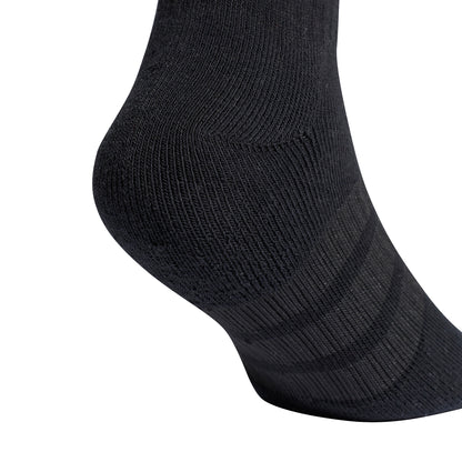 Adidas Kids Cushioned Crew Socks 3 Pair - Black/White