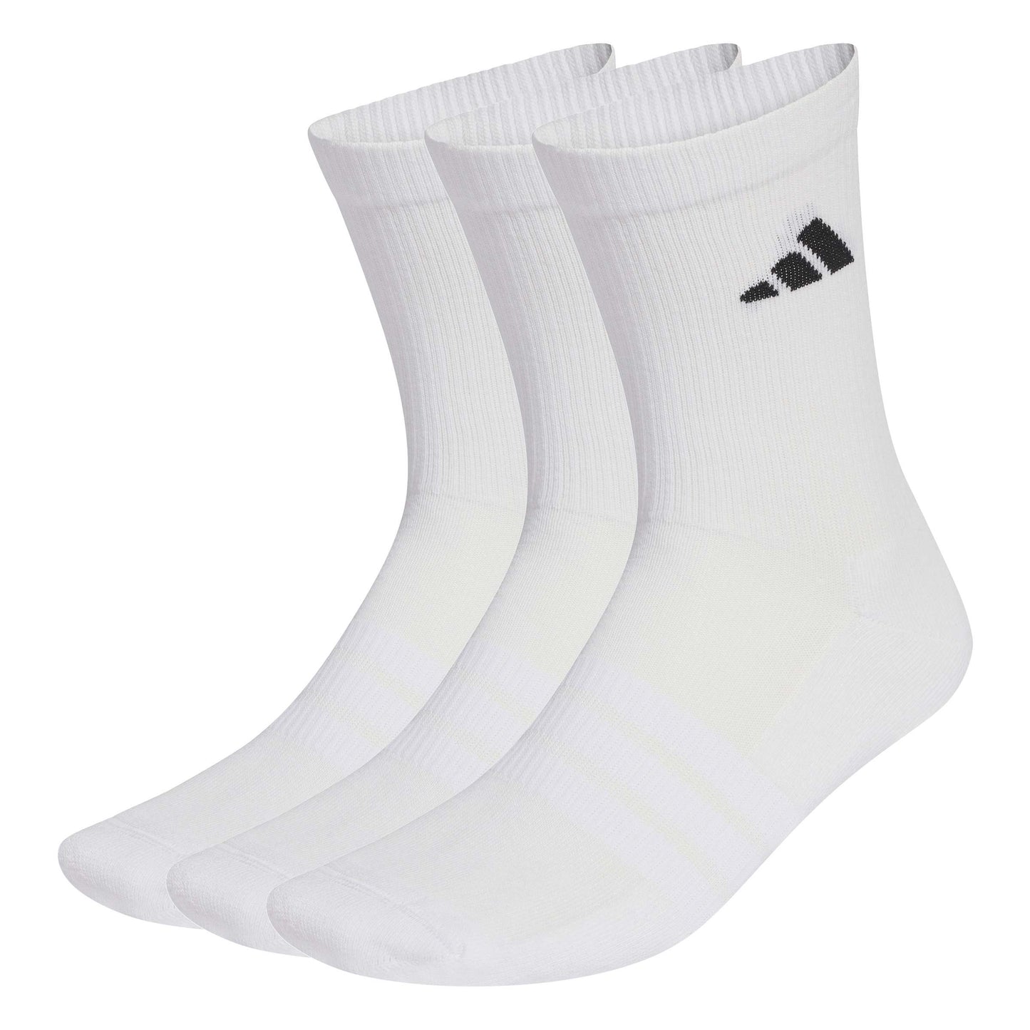 Adidas Cushioned SportswearCrew Socks 3 Pair - White/White