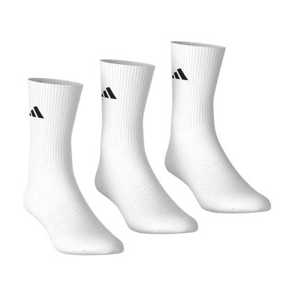 Adidas Cushioned SportswearCrew Socks 3 Pair - White/White