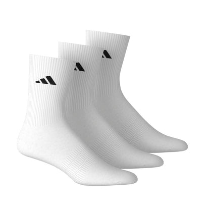 Adidas Cushioned SportswearCrew Socks 3 Pair - White/White