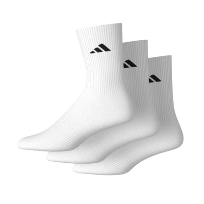 Adidas Cushioned SportswearCrew Socks 3 Pair - White/White