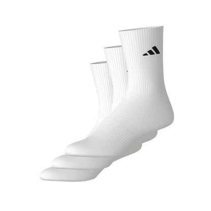 Adidas Cushioned SportswearCrew Socks 3 Pair - White/White