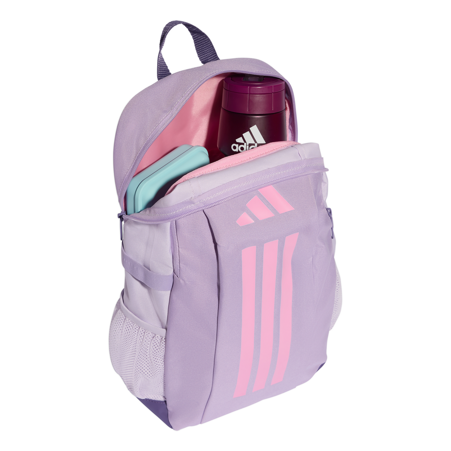 Adidas Youth Power Backpack - Powder Plum/Tech Purple