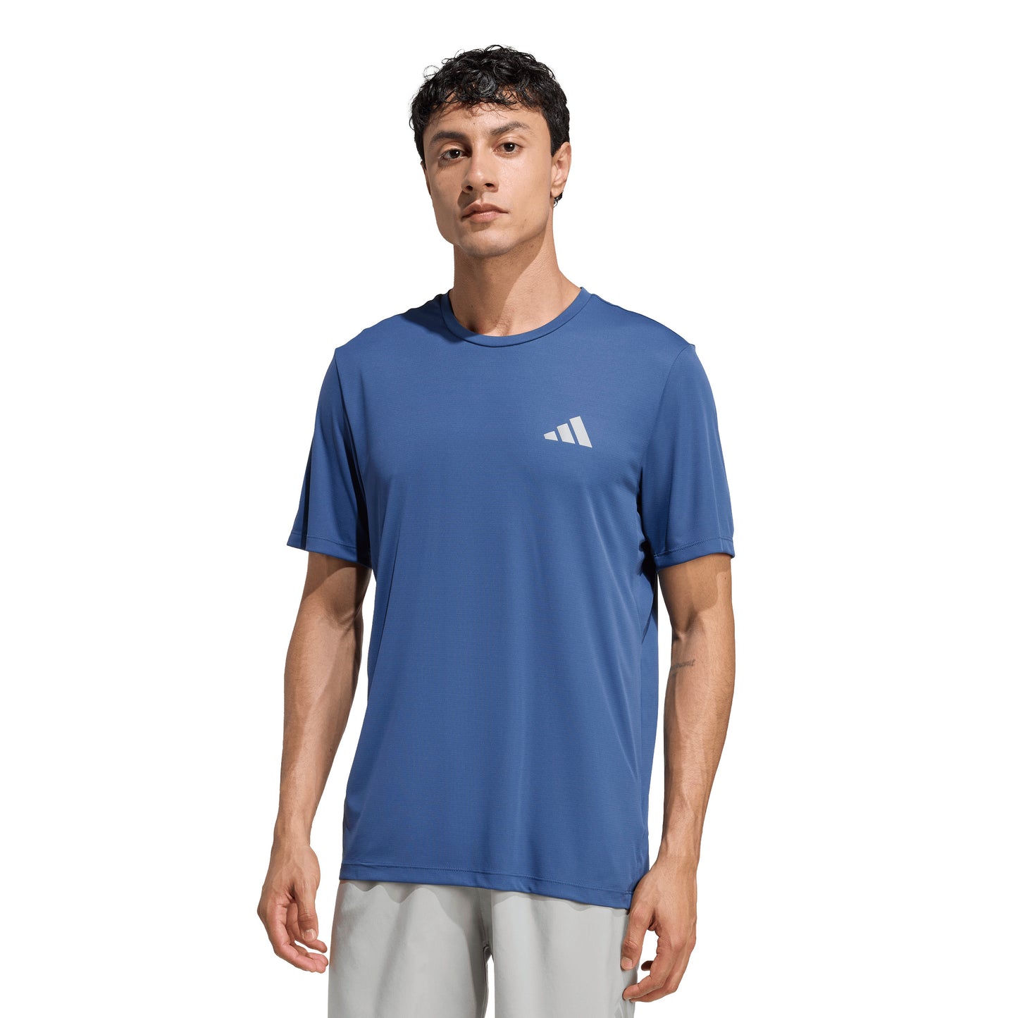 Adidas Mens adi365 Running Essentials T-Shirt - Indigo