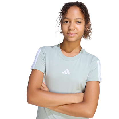 Adidas Essentials T-Shirt Kids - Wonder Sage/White