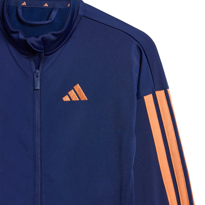 Adidas Kids Essentials CLIMACOOL Track Suit - Dark Blue/Dusky Orange