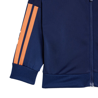 Adidas Kids Essentials CLIMACOOL Track Suit - Dark Blue/Dusky Orange