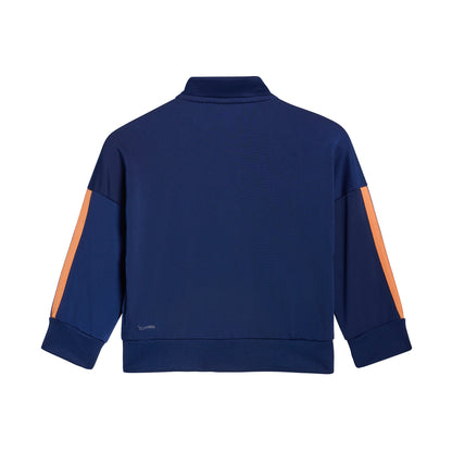 Adidas Kids Essentials CLIMACOOL Track Suit - Dark Blue/Dusky Orange