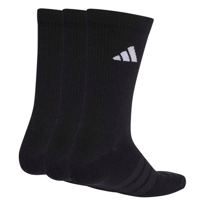 Adidas Cushioned SportswearCrew Socks 3 Pair - Black/White