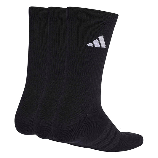 Adidas Cushioned SportswearCrew Socks 3 Pair - Black/White