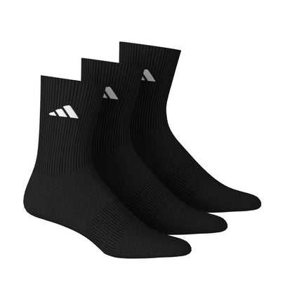 Adidas Cushioned SportswearCrew Socks 3 Pair - Black/White