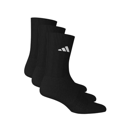 Adidas Cushioned SportswearCrew Socks 3 Pair - Black/White
