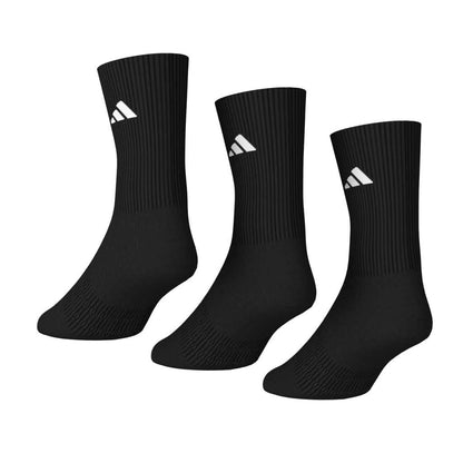 Adidas Cushioned SportswearCrew Socks 3 Pair - Black/White