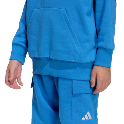 Adidas Kids Essentials Hoodie - Ray Blue