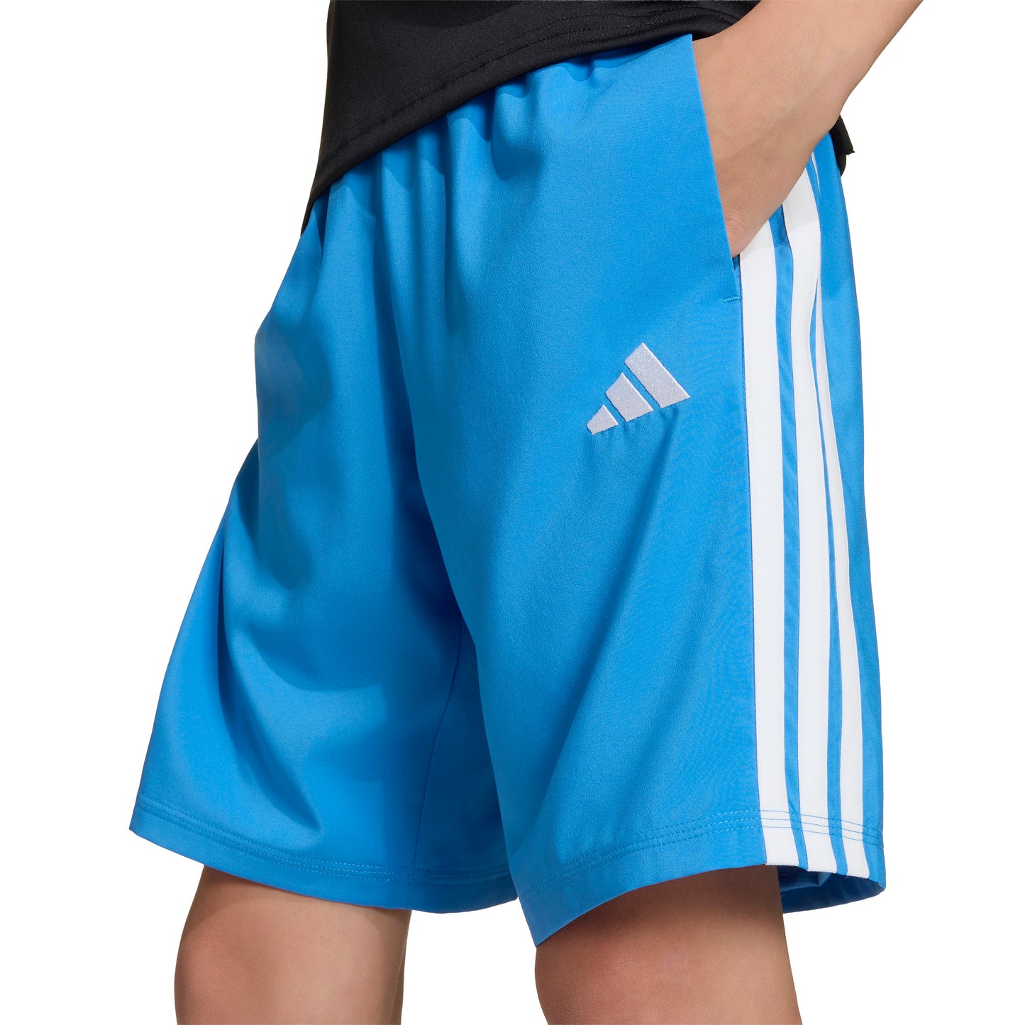 Adidas Kids Essentials Climacool Shorts - Ray Blue/White
