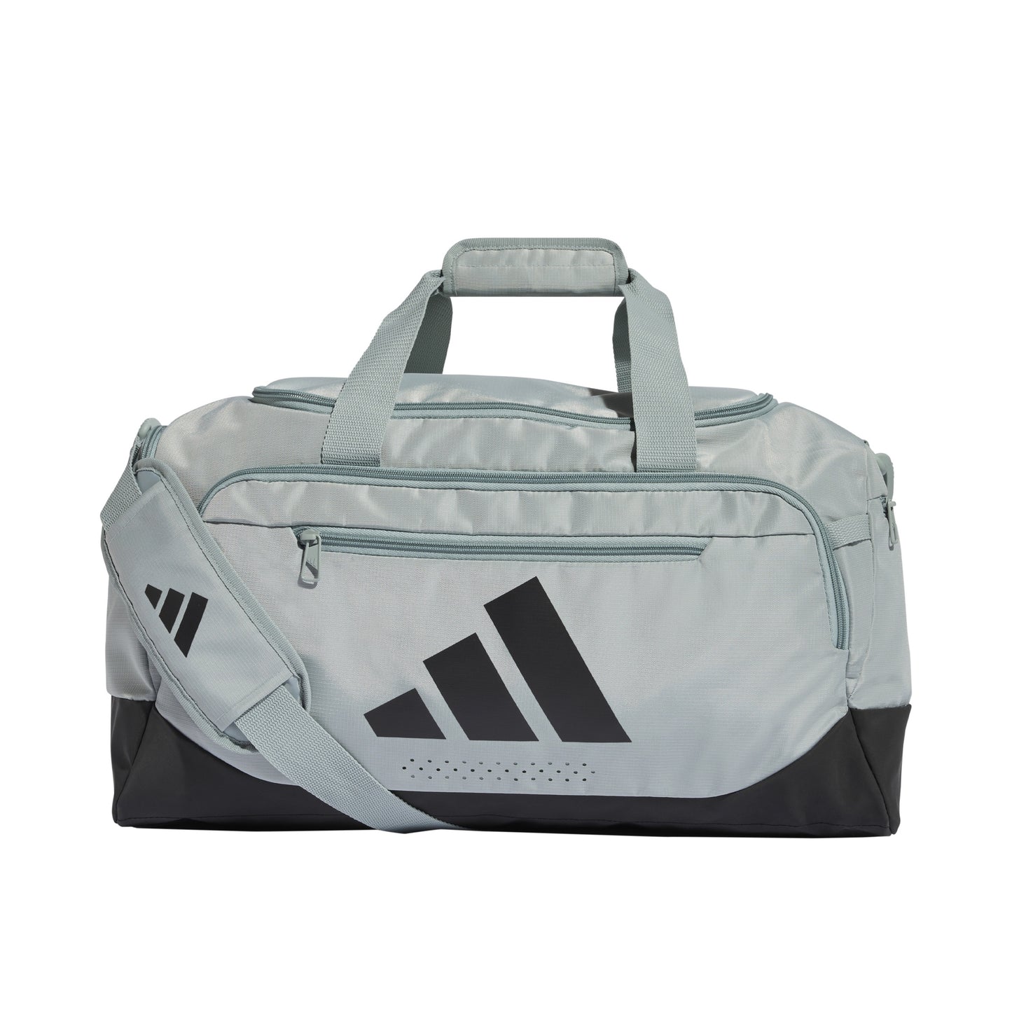 Adidas Training Defender Duffle Bag (Small) - Wonder Sage/White