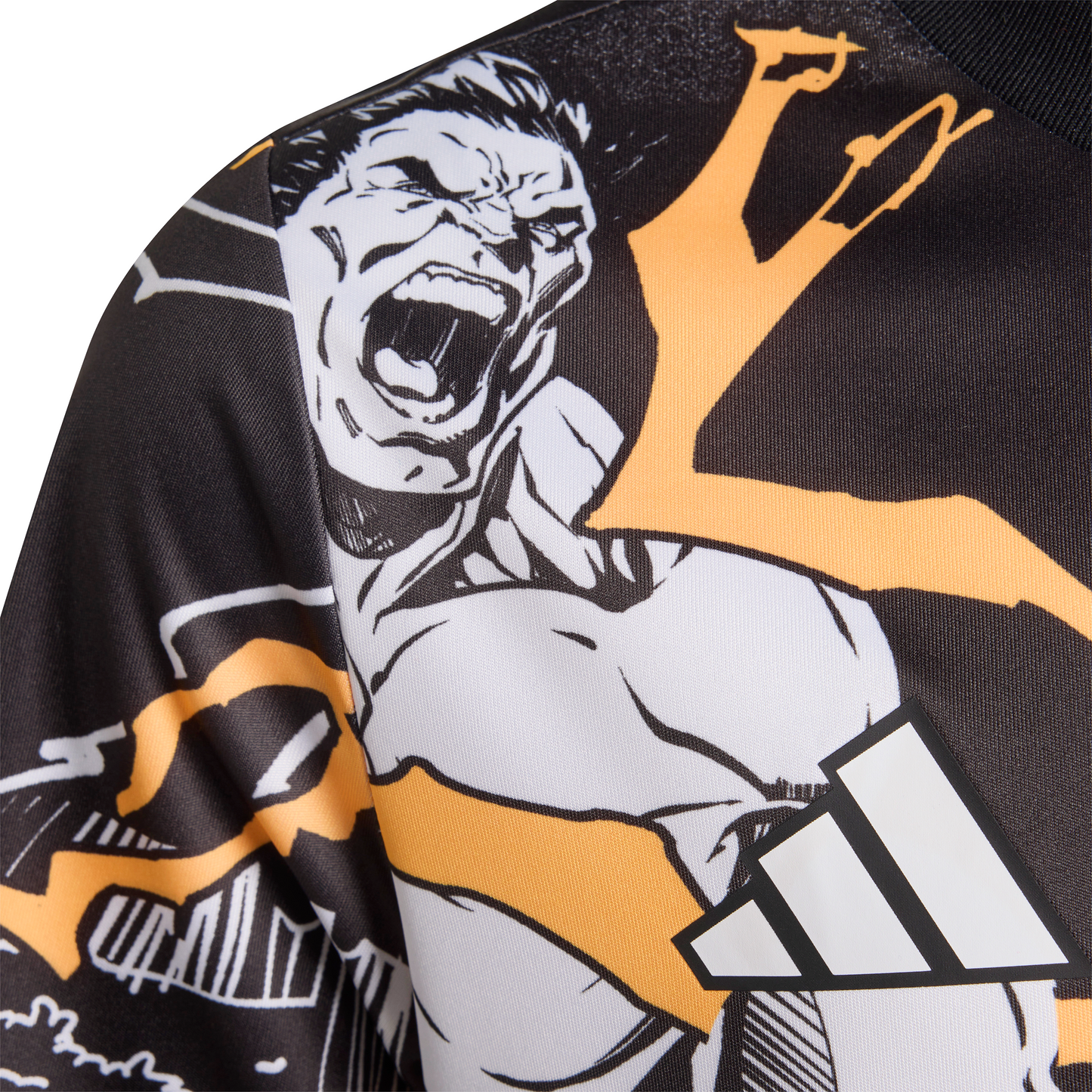 Adidas All Blacks Marvel Captains Run Jersey - Youth