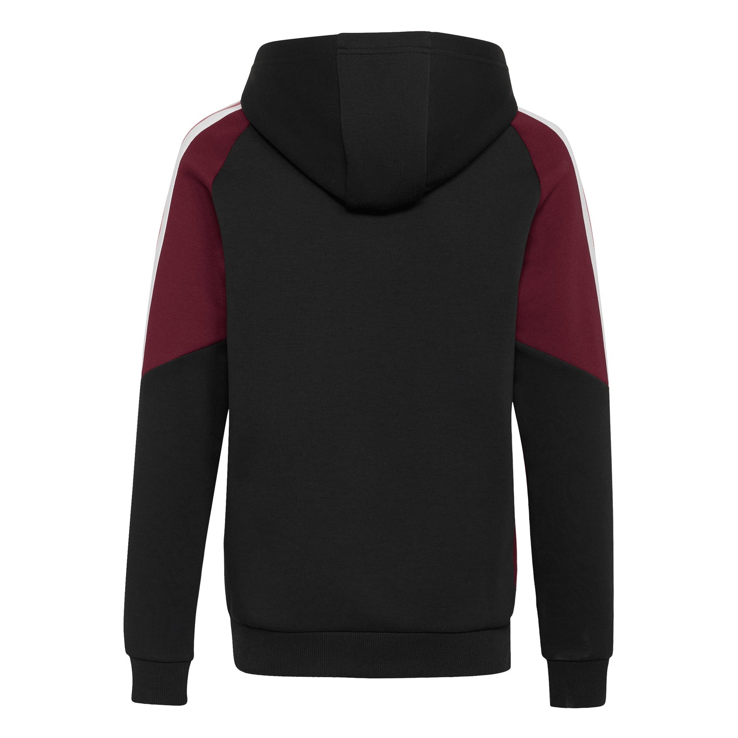 Adidas Kids All Blacks Hoody - Black/Maroon