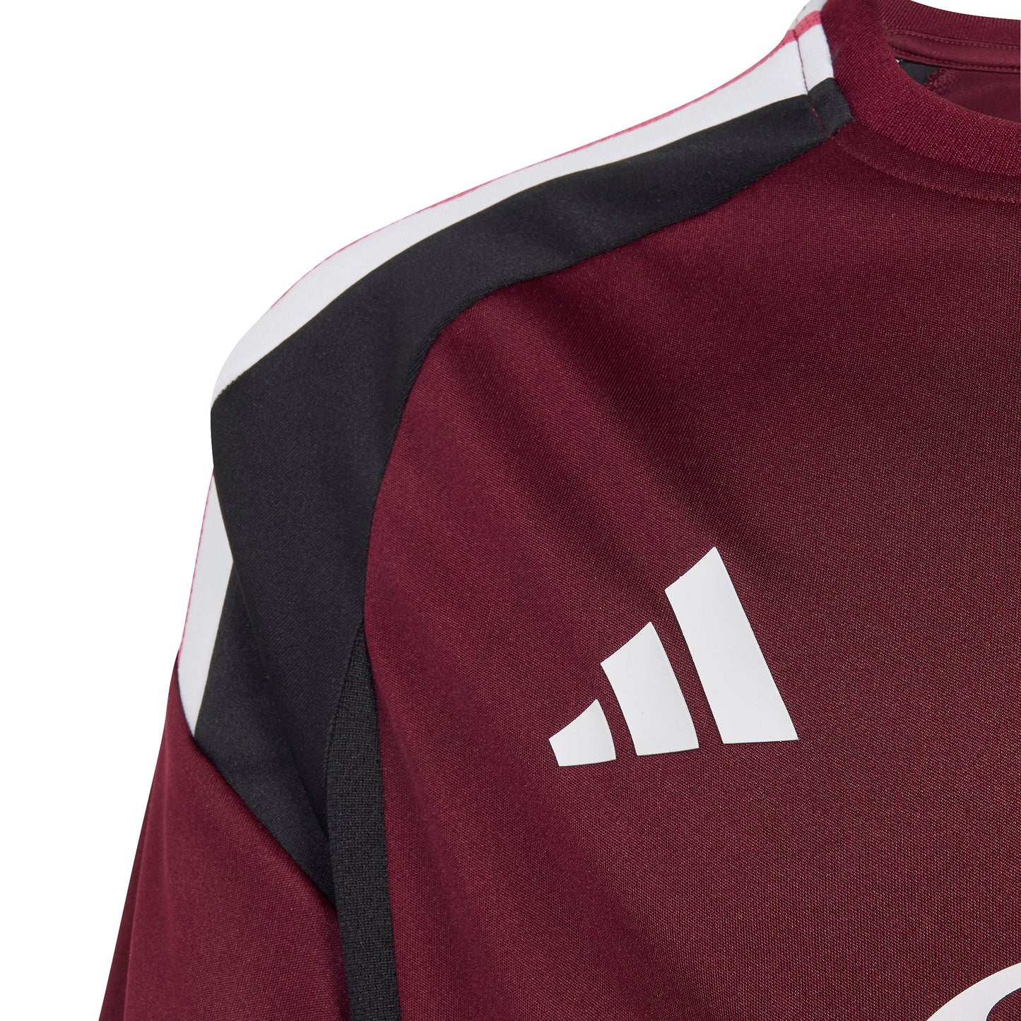 Adidas All Blacks Youth Performance Tee - Maroon/Black