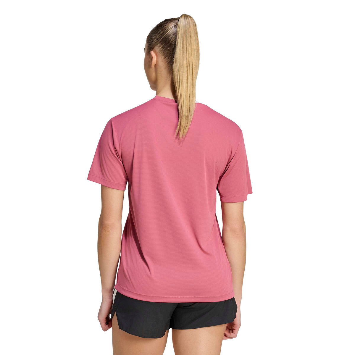 Adidas Womens Running Essentials T-Shirt - Dual Magenta