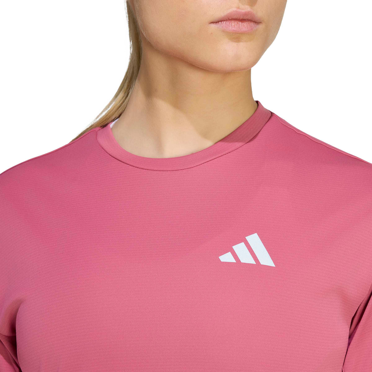 Adidas Womens Running Essentials T-Shirt - Dual Magenta