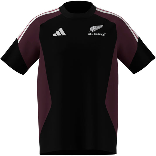 Adidas Mens All Blacks Cotton Tee - Black/Maroon