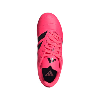 Adidas Kids Rugby Junior Soft Ground Boots - Solar Turbo/Core Black
