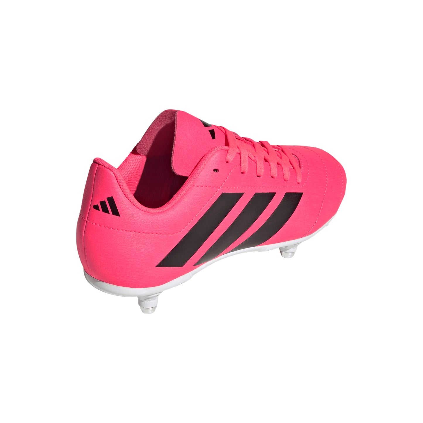 Adidas Kids Rugby Junior Soft Ground Boots - Solar Turbo/Core Black