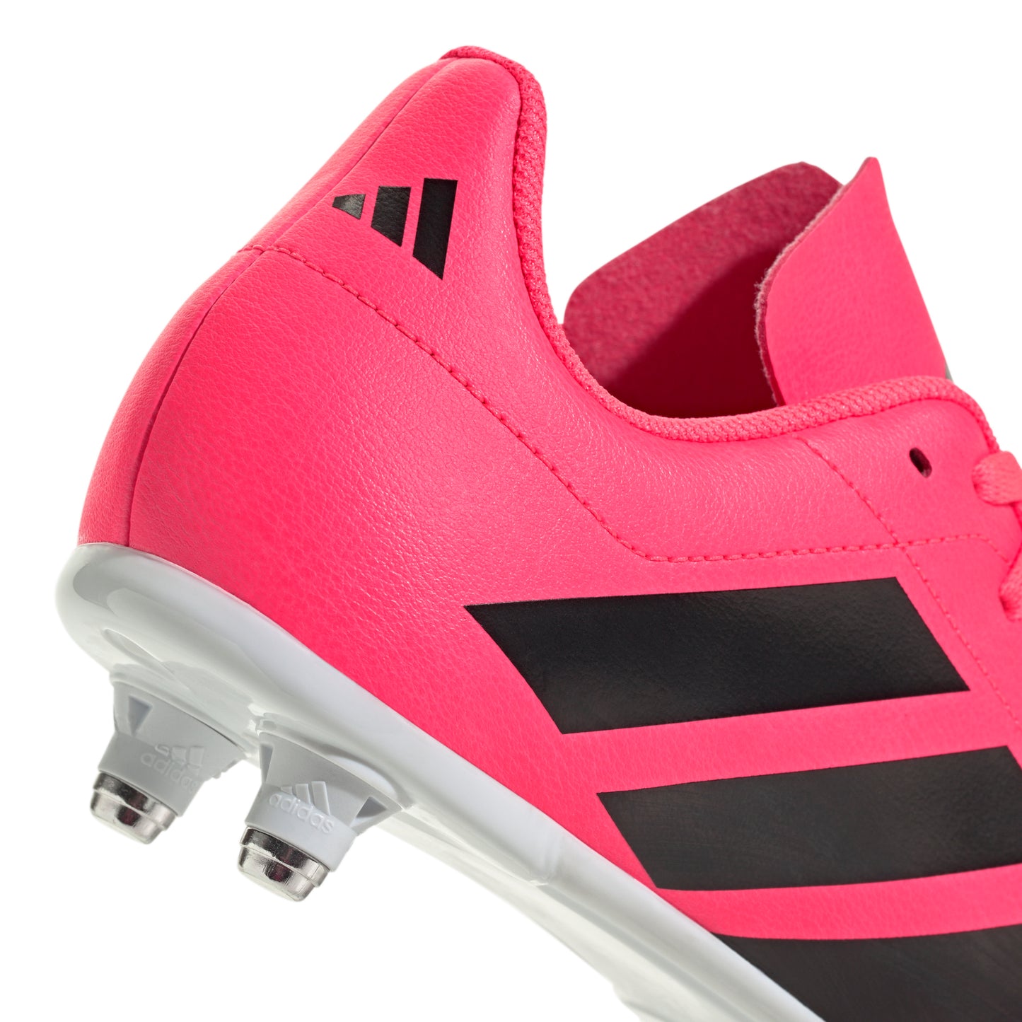 Adidas Kids Rugby Junior Soft Ground Boots - Solar Turbo/Core Black