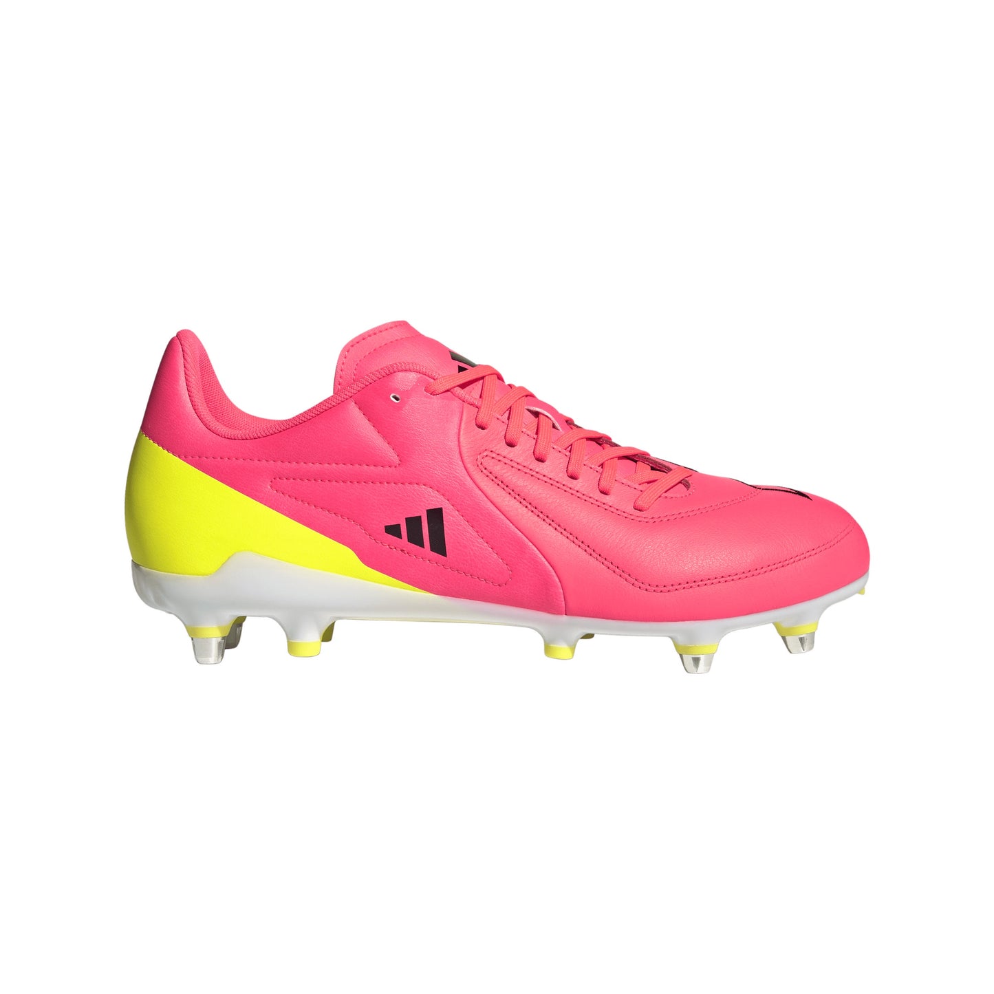 Adidas RS-15 Elite (SG) Rugby Boots - Solar Turbo/Black/Solar Lemon