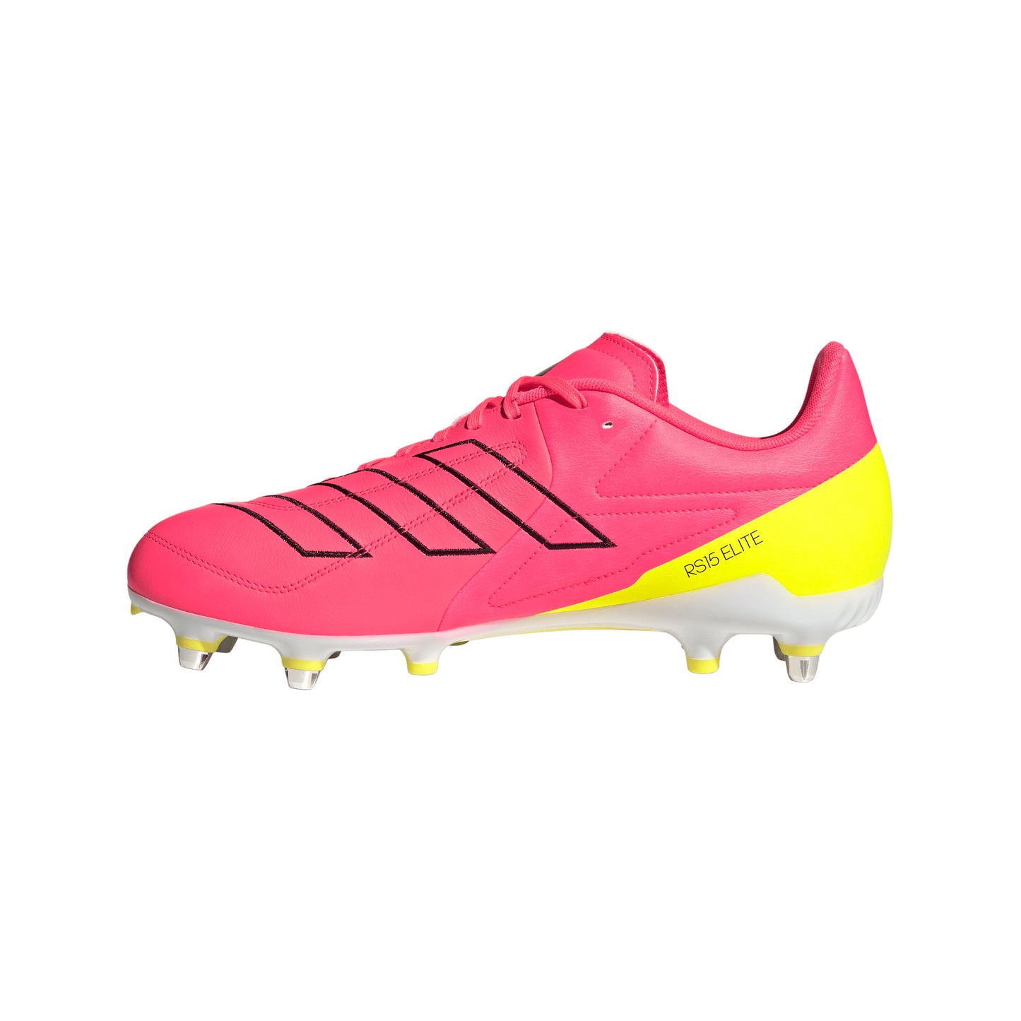 Adidas RS-15 Elite (SG) Rugby Boots - Solar Turbo/Black/Solar Lemon