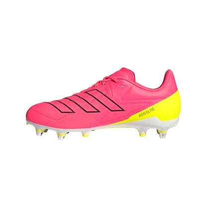 Adidas RS-15 Elite (SG) Rugby Boots - Solar Turbo/Black/Solar Lemon