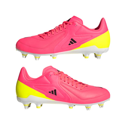 Adidas RS-15 Elite (SG) Rugby Boots - Solar Turbo/Black/Solar Lemon