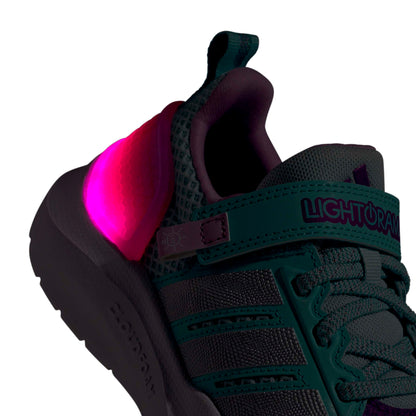 Adidas Kids Lightorama Runner - Halo Mint/Silver/Flash Aqua