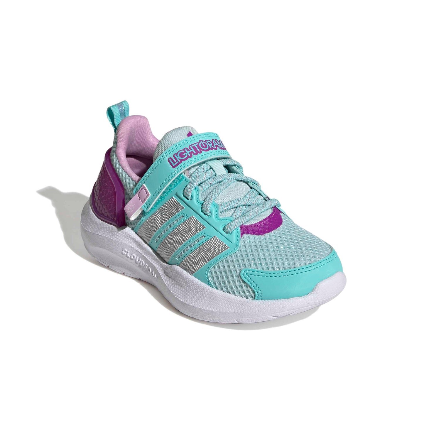 Adidas Kids Lightorama Runner - Halo Mint/Silver/Flash Aqua