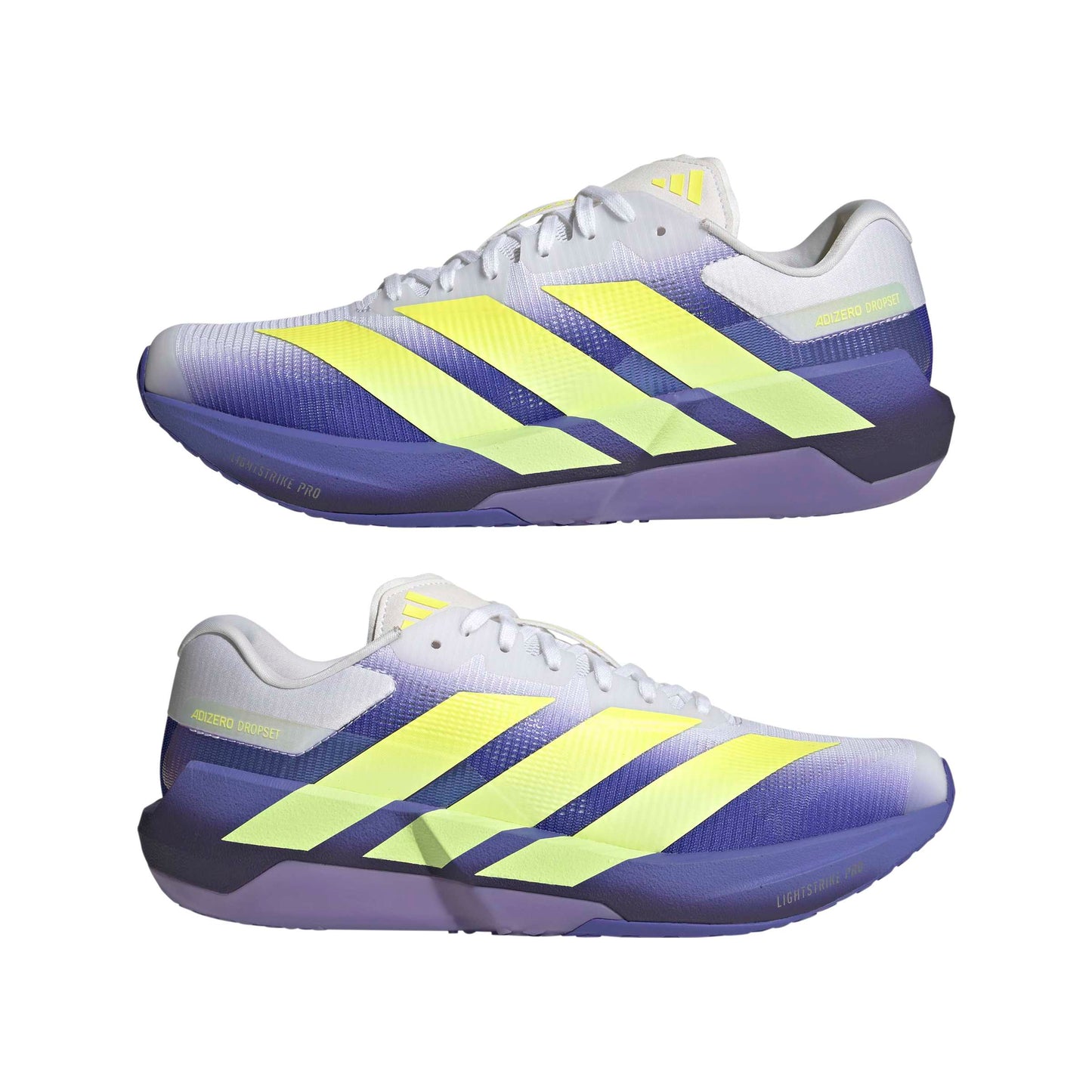 Adidas Mens Adizero Dropset Pro Training Shoes - Black/Lemon/Purple