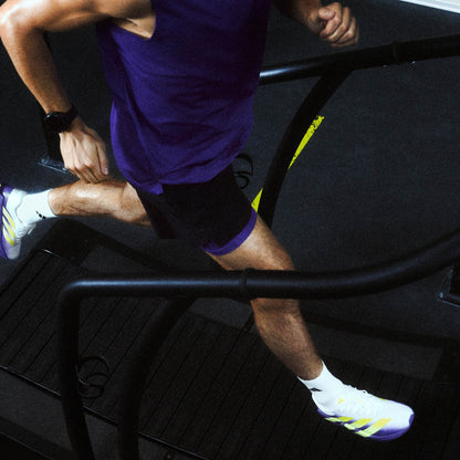 Adidas Mens Adizero Dropset Pro Training Shoes - Black/Lemon/Purple