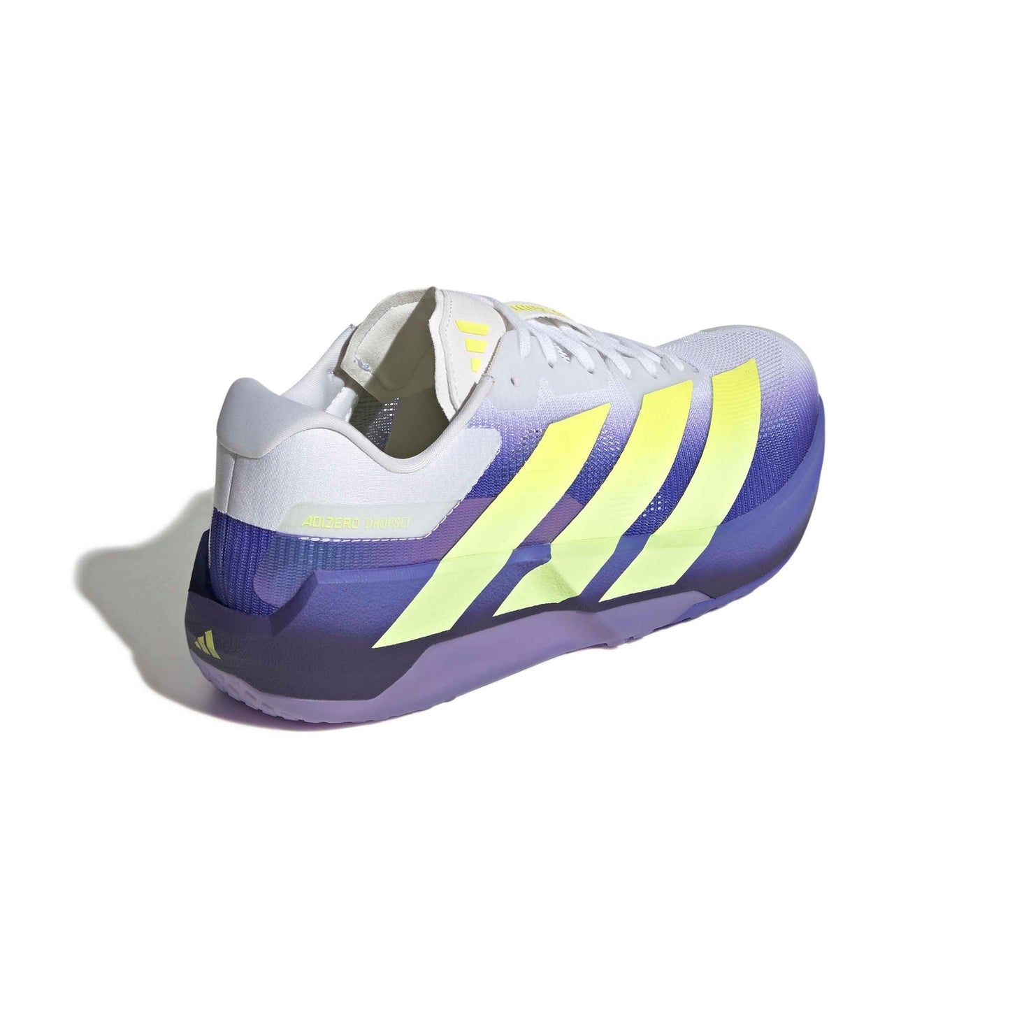 Adidas Mens Adizero Dropset Pro Training Shoes - Black/Lemon/Purple