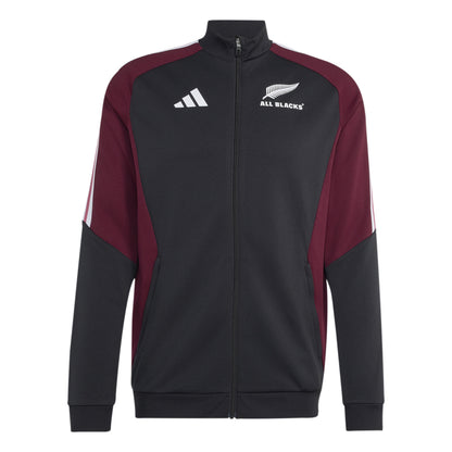Adidas All Blacks Mens Training Jacket - Black/Maroon
